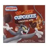 Americana Tom & Jerry Chocolate Cup Cake 35g ×12 Pieces
