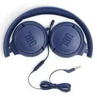 JBL Tune 500 On Ear Wired Headphone Blue