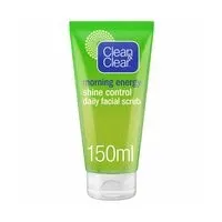 Clean And Clear Morning Energy Shine Control Daily Facial Scrub 150ml