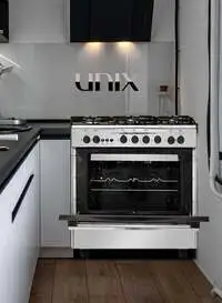 Unix Gas Oven 60x90, 5 Burners, C6090S3V (Installation Not Included)