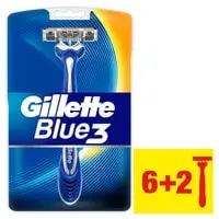 Gillette blue3 men’s disposable razors 6+2 pieces