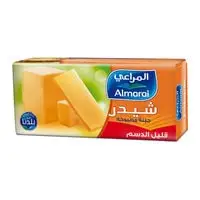 Almarai Low Fat Processed Cheddar Cheese 454g