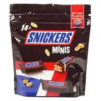 Snickers Minis Peanut Filled Chocolate 252g