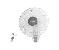 Olsenmark Wall Fan With Remote, 16 Inch -3 Speed Setting - Powerful Motor - Timer Function - Cooling For Summer In The Home/Office, 2 Years Warranty