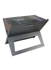 Generic Foldable Barbeque Gas Grill Grey 35X45X30cm