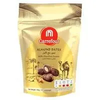 Carrefour Almond Dates With Milk Chocolate Coated 100g