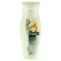 Vatika Naturals Spanish Garlic Natural Hair Growth Shampoo - للشعر الضعيف والمتساقط - 400 مل