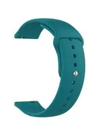 Fitme Clip Silicone Band For 18mm Smartwatch, Green