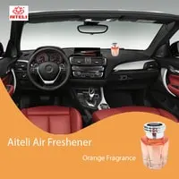 Generic Aiteli Soft Smell Perfume, Car Perfume, Fragrance, Air Freshener, Best Car Perfume, Natural Scent, Aiteli Sirius Dashboard Perfume - Orange