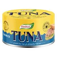 Freshco Sandwich Tuna In Sunflowr Oil 185g