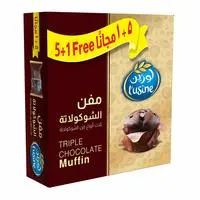 Lusine Triple Choc Muffin 60g ×5 + 1 Free