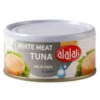 العلالي لحم تونا أبيض في الماء 170 جرام