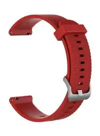 Fitme Replacement Band For Polar Vantage M And Grit X Watch, Red
