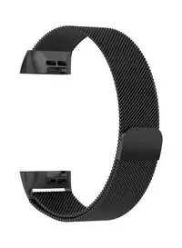 Fitme Replacement Band For Fitbit Charge 3/4, Black