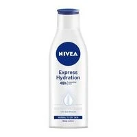 NIVEA Body Lotion Moisturizer for Normal & Dry Skin, 48h Moisture Care, Express Hydration Sea Minerals, 250ml