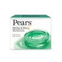 Pears Soap Oil Clear And Glow With Lemon Flower Extract 125g ×4