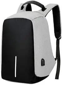 حقيبة ظهر مدرسية مضادة للسرقة للجنسين للكمبيوتر المحمول حقيبة سفر مدرسية مع منفذ شاحن USB 002629