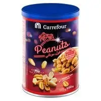 Carrefour Oil Roasted And Salted Peanuts 550g