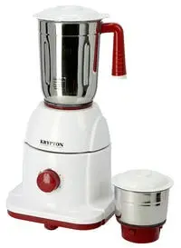 Krypton 2-In-1 Powerful Mixer Grinder 550W Knb5311 White/Red/Silver