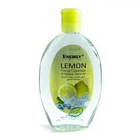 Energy Cosmetics Facial Cleanser And Makeup Remover Lemon 235ml