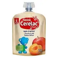 Nestle Cerelac Apple And Apricot Puree 6+ Months 90g