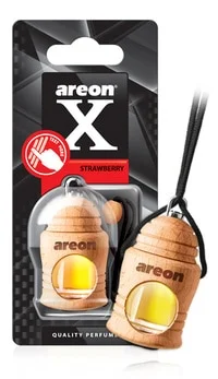 Generic Areon Fresco X Hanging Car And Home Air Freshener, Strawberry