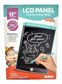 Rally 12-Inch Portable LCD Writing And Reading Tablet No Radiation Early Education Development Tablet For Kids