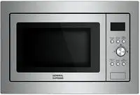 General Supreme Built-In Microwave And Grill Function, 28 Ltrs, 900 W, Digital Control, Stainless Steel (Installation Not Included)