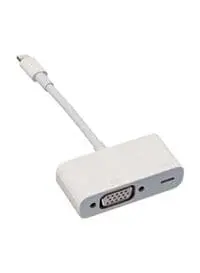 Apple Lightning To VGA Adapter, White