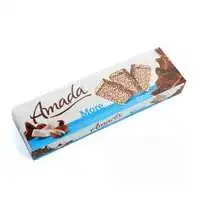 أمادا مور - ويفر شوكولاتة الحليب مع كريمة جوز الهند وشرائح جوز الهند 100 جرام