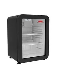 Haam Display Refrigerator, 2.2 Feet, HM100BGT-23, Black (Installation Not Included)