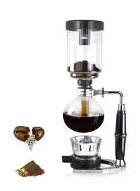 Mibru Japanese Style Siphon Coffee Maker Tea Syphon Pot Vacuum Coffeemaker Glass Type Coffee Machine Filter 5 Cup