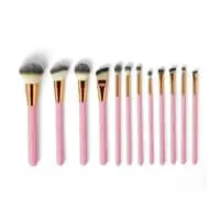 BH Cosmetics Pink Studded Elegance Brush Set 12 Pieces
