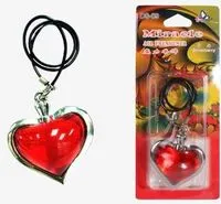 Generic Heart Shape Car Air Freshener For Hanging In Rear View Mirror
