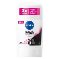 NIVEA Black & White Invisible Original, Antiperspirant for Women, Stick 50ml