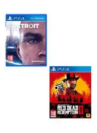 Quanticdream Detroit Become Human + Red Dead Redemption 2 (Intl Version) - Fighting - PlayStation 4