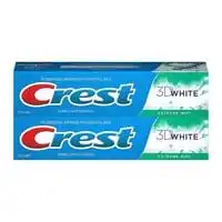 Crest 3D White Extreme Mint Toothpaste 125mlx2