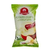 Carrefour Salt And Vinegar Flavour Potato Chips 170g
