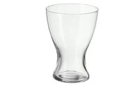 Vase, clear glass20 cm