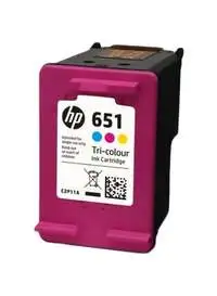 HP 651 Ink Cartridge, Yellow/Blue/Pink
