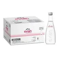 Evian Natural Mineral Water 330ml Pack of 20