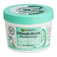 Garnier Ultra Doux Moisturising Aloe Vera 3-In-1 Hair Food Green 390ml