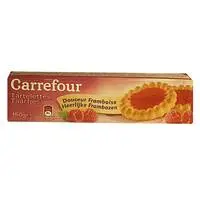 Carrefour Raspberry Tartelette Biscuit 150g