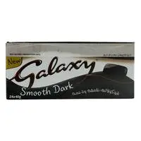 Galaxy Smooth Dark Chocolate 40g× 24 Pieces