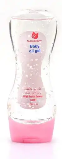 Saada Beauty Baby Gel Oil Fresh Flower Scent, 150ml
