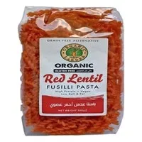 Larder Organic Gluten Free Red Lentil Fusilli Pasts 300g