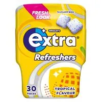 Wrigley's Extra Refreshers - Tropical Flavour -Sugar Free- Gum 67g