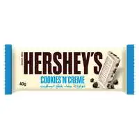 Hersheys Cookies n Creme Chocolate Bar 40g