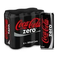 Coca Cola Zero Can 355ml× 6