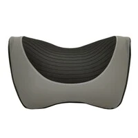 Generic Generic Head Rest Pillow For Car, Grey, Black Color 2 Pcs